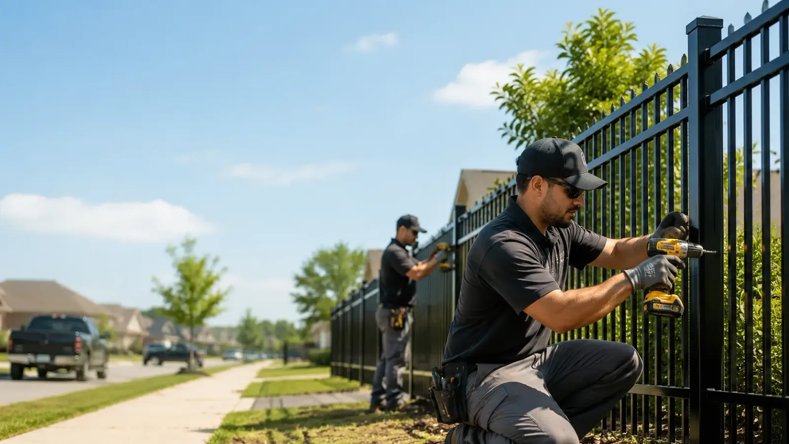 Metal Fence Installation in Comfort, TX